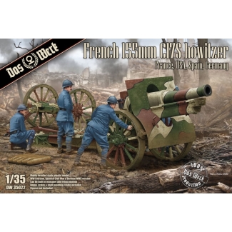 French 155mm C17S howitzer France, USA, Spain, Germany (1:35)