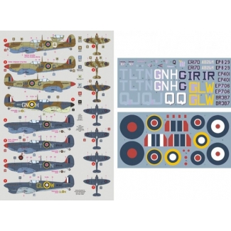 DK Decals 32009 Spitfire Mk.V Aces over Africa and Malta (1:32)