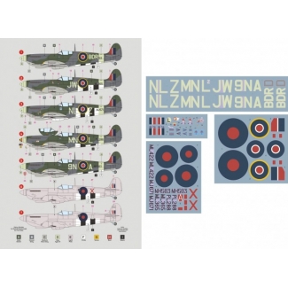 DK Decals 32016 Spitfire Mk.IX 2nd TAF 1944 (1:32)