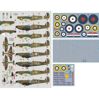 DK Decals 32025 Spitfire Mk.I/II Aces (1:32)