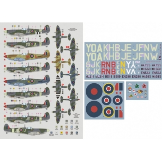 DK Decals 32043 Spitfire Aces (1:32)