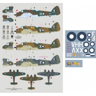 DK Decals 48001U Beaufighter Mk.I/VI in RAAF service (1:48)