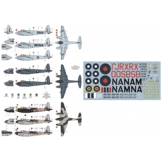 DK Decals 48005 Mosquito used by Australian pilots in the RAAF and RAF (1:48)
