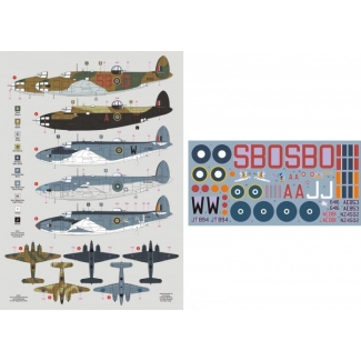 DK Decals 48020 Ventura Mk.II/GRV/PV-1in RAF, RNZAF and SAAF Service (1:48)