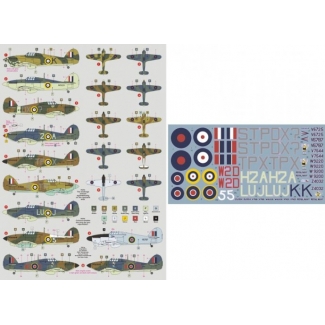 DK Decals 48024 Hurricane Mk.I/Sea Hurricane Mk.I (1:48)