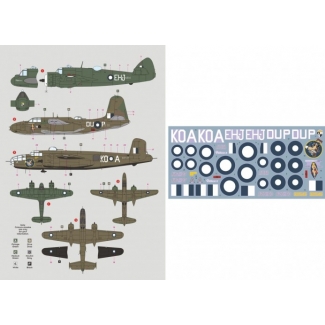 DK Decals 48055 WWII RAAF Twins P.II (1:48)