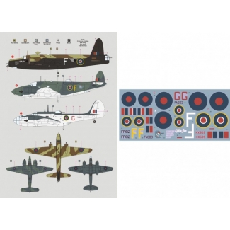 DK Decals 48057 WWII RAAF Twins P.IV (1:48)