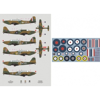 DK Decals 48072 Fairey Battle Mk.I (1:48)