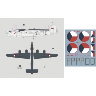 DK Decals 48080 Liberator GR.Mk.VI No.311 Sqn (1:48)