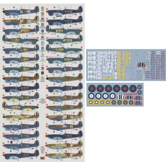 DK Decals 72070 Spitfire Malta Aces (1:72)