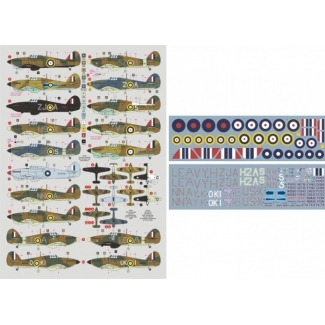 DK Decals 72076 Hurricane Mk.I/SeaHurricane Mk.I P.2 (1:72)