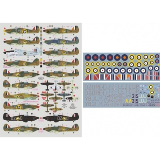 DK Decals 72078 Hurricane Mk.I/SeaHurricane Mk.I P.4 (1:72)