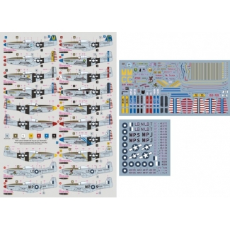 DK Decals 72085 P-51D/K Mustang over the Pacific and Australia (1:72)