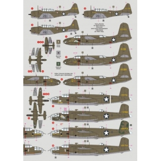 DK Decals 72103 3rd Attack Group "The Grim Reapers" 1942 (1:72)