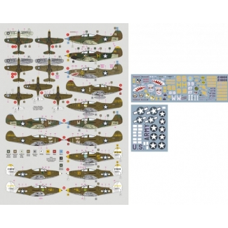 DK Decals 72114 P-39/P-400 Airacobra over New Guinea P.III (1:72)