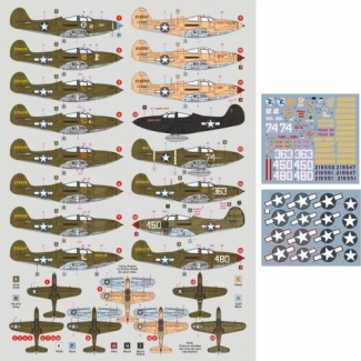 DK Decals 72115 P-39 Airacobra over the central Pacific (1:72)