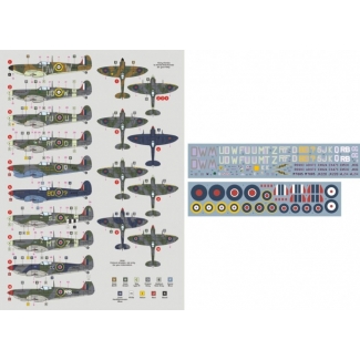 DK Decals 72126 Spitfire Aces Pt.I (1:72)
