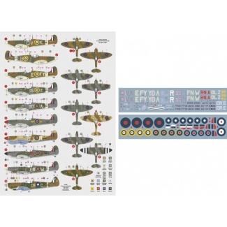 DK Decals 72129 Spitfire Aces Pt.IV (1:72)