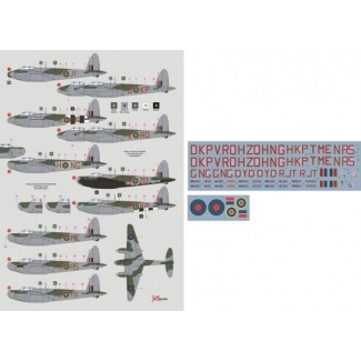 DK Decals 72146 Mosquito NF Mk.XII-XIX (1:72)