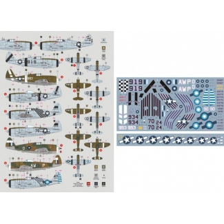 DK Decals 72151 P-47D Thunderbolt CBI (1:72)