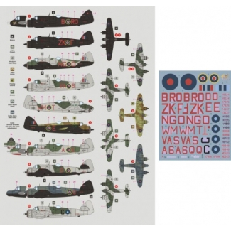DK Decals 72162 Beaufighter Mk.IF/VIF Night Fighter Pt.II (1:72)