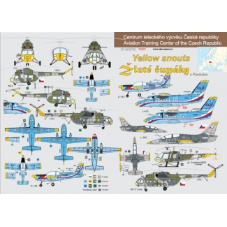 DP Casper 72037 Aviation Training Centre of the Czech Republic "Yellow Snouts" (1:72)