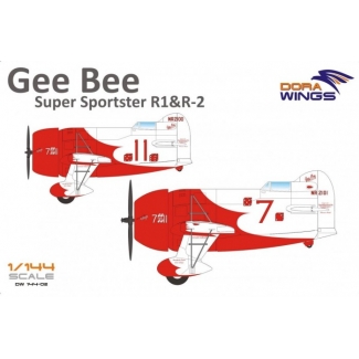 Dora Wings 144002 Gee Bee Super Sportster R1 & R2 (2 in 1) (1:144)