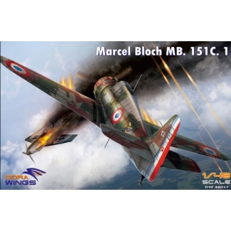 Dora Wings 48017 Marcel Bloch MB.151C.1 (1:48)