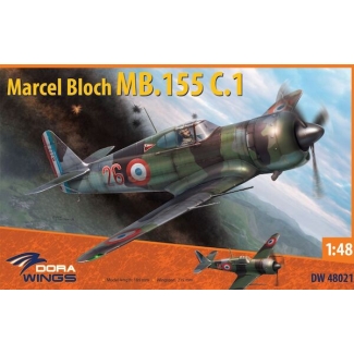 Dora Wings 48021 Marcel Bloch MB.155 C.1 (1:48)
