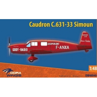 Dora Wings 48040 Caudron C.631-33 Simoun (1:48)