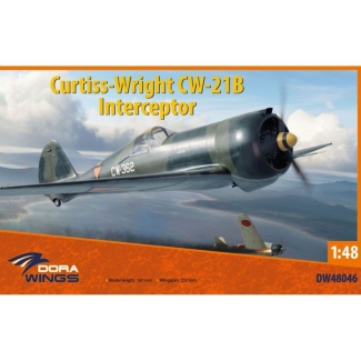 Dora Wings 48046 Curtiss-Wright CW-21B Interceptor (1:48)