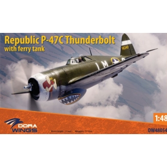 Dora Wings 48054 Republic P-47C Thunderbolt Ferry tank (1:48)