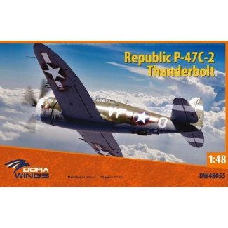 Dora Wings 48055 Republic P-47C-2 Thunderbolt (1:48)