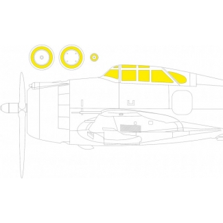 Eduard CX616 P-43: Maska (1:72)