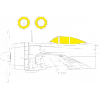 Eduard CX685 Ki-43-II: Maska (1:72)