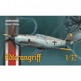 Eduard 11107 Adlerangriff - Bf-109E + fig. A.Gallanda - Limited Edition (1:32)