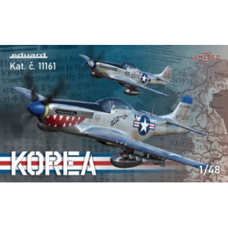 Eduard 11161 Korea - P-51D/RF-51D Mustang in War in Korea (Dual Combo	) - Limited Edition (1:48)