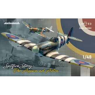 Eduard 11162 Spitfire Story: Per Aspera ad Astra - (Spitfire Mk.Vb/Vc - Dual Combo)- Limited Edition (1:48)