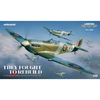 Eduard 11180 They Fought To Rebuild Czechoslovak Spitfire pilots in the RAF 1942–1943 Dual Combo - Limited Editon (1:48)