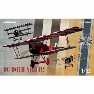 Eduard 2135 Du doch nicht!! - Ernst Udet's (Albatros D.V + Fokker Dr.I + Fok.D.VII) - Limited Editon (1:72)