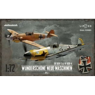 Eduard 2142 Wunderschone Neue Maschinen Pt. 1 (Bf109F-2 & Bf109F-4) - Dual Combo - Limited Editon (1:72)