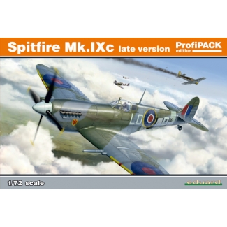 Eduard 70121 Spitfire Mk. IXc "late version" (reedycja) - ProfiPACK (1:72)