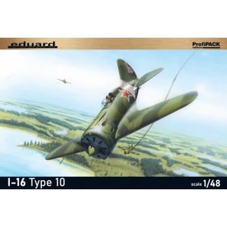 Eduard 8148 I-16 Type 10 - ProfiPACK (reedycja) (1:48)