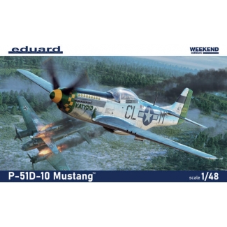Eduard 84184 P-51D-10 Mustang - Weekend Edition (1:48)