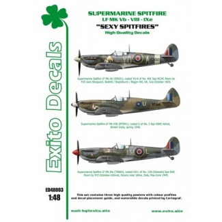 Exito ED48003 Sexy Spitfires - Supermarine Spitfire LF Mk Vb - VIII - IXe (1:48)