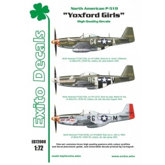Exito ED72008 Yoxford Girls - North American P-51D Mustang (1:72)