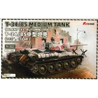 Flyhawk FH3023 T-34/85 Medium Tank (Plant 183. Autumn 1944) (1:72)