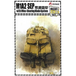 Flyhawk FH3301 M1A2 SEP with Mine Clearing Blade System (1:72)