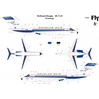 McDonnell Douglas DC-9-10 Prototype (1:144)