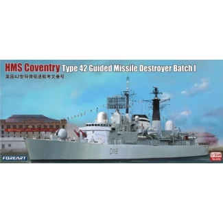Fore Art 3002 HMS Coventry Type 42 Guided Missile Destroyer Batch 1 (1:350)